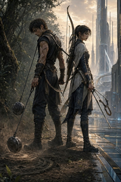 Cover for Nephesh trinex : The Weaponless Hunter (volume 1)
