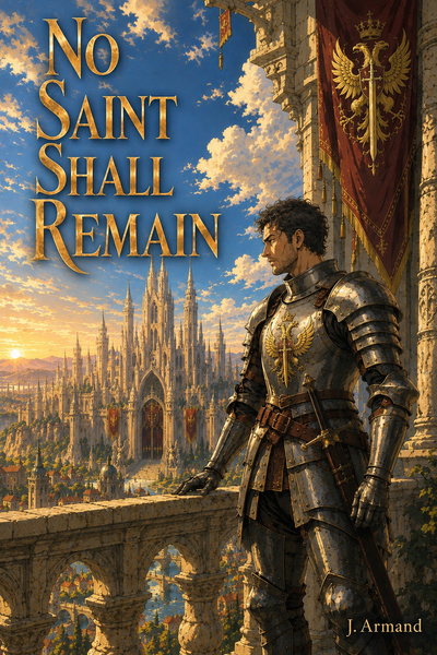 Cover for No Saint Shall Remain