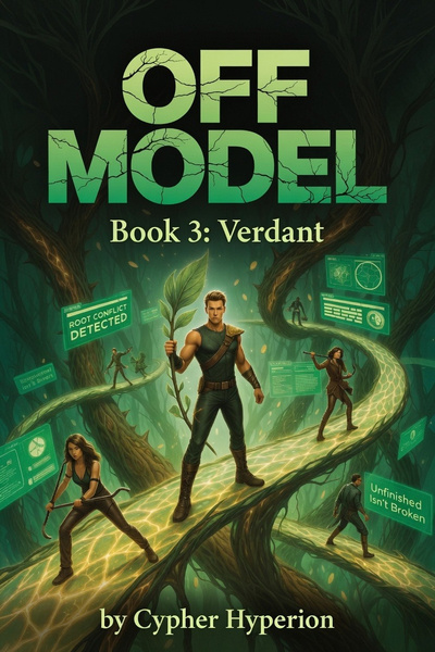 Cover for OFF MODEL: Book 3: Verdant