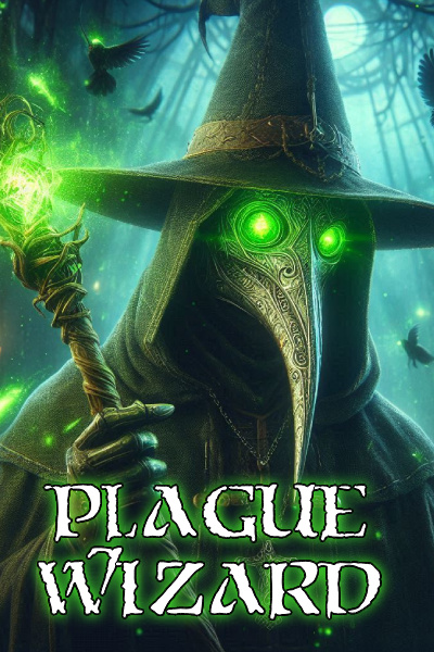 Cover for Plague Wizard [A Souls-Like LitRPG]