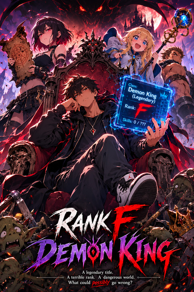 Cover for Rank F Demon King