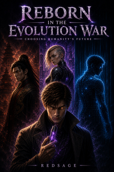 Cover for Reborn in the Evolution War: Choosing Humanity’s Future