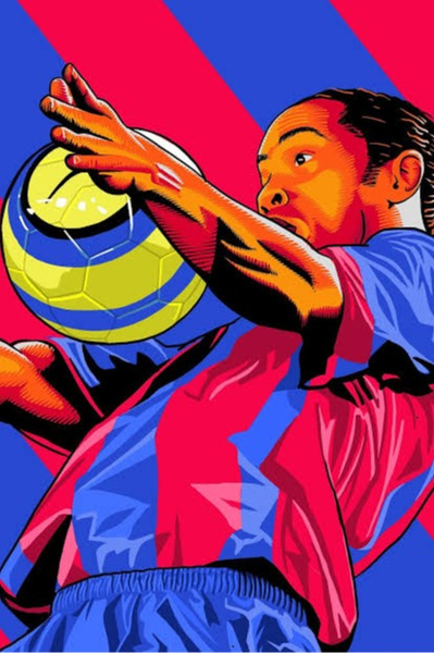 Cover for Starting with ronaldinho's talent