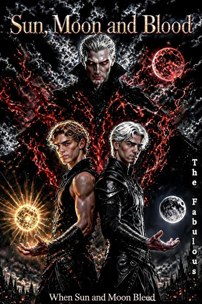 Cover for Sun, Moon and Blood