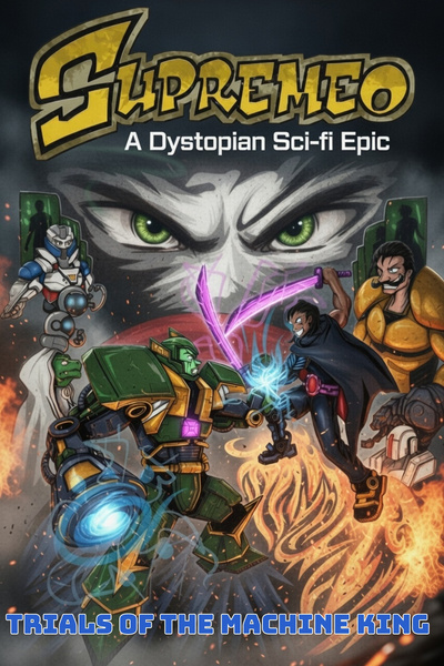 Cover for Supremeo A Dystopian Sci Fi Epic: Trials Of The Machine King