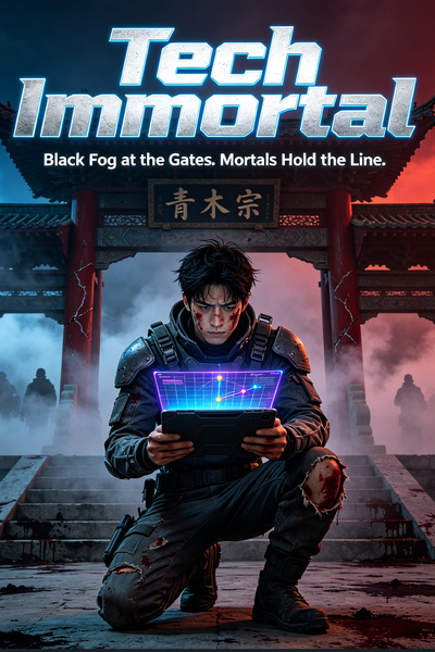 Cover for Tech Immortal