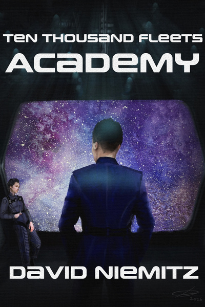 Cover for Ten Thousand Fleets [Mecha, Space Opera, Academy]