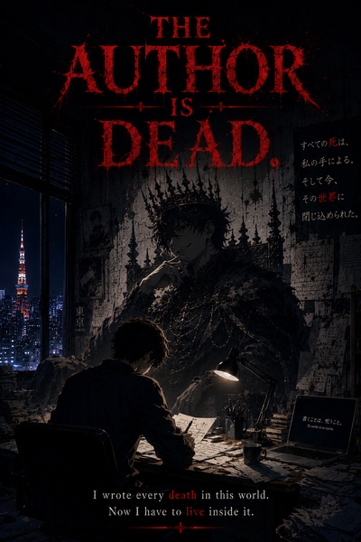 Cover for THE AUTHOR IS DEAD-- The NPC send me to my own political tragedy and now he's changing it