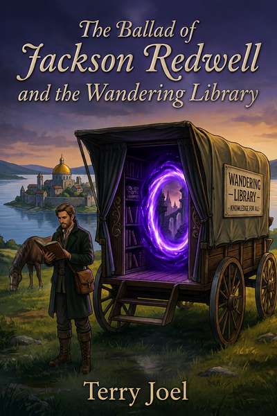 Cover for The Ballad of Jackson Redwell and the Wandering Library