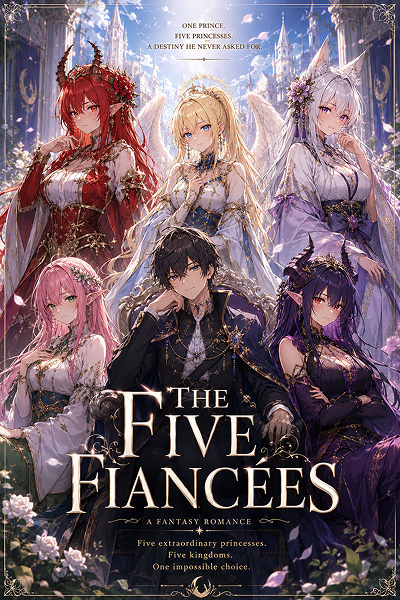 Cover for My Five Fiancées from Different Races