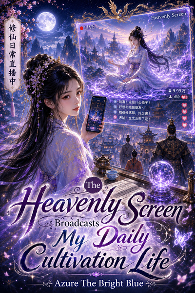 Cover for The Heavenly Screen Broadcasts My Daily Cultivation Life