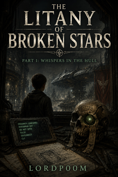 Cover for The Litany of Broken Stars (Warhammer 40k Mechanicus Fanfiction)