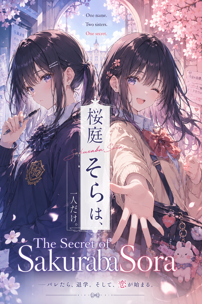 Cover for The secret of Sakuraba Sora