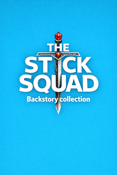 Cover for The Stick Squad: Backstory collection