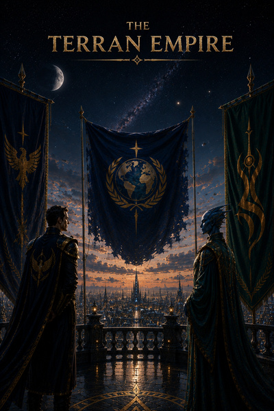 Cover for The Terran Empire