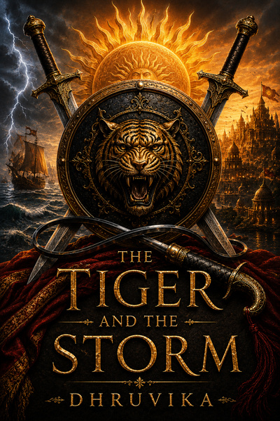 Cover for The Tiger and the Storm ( Dhruvika)