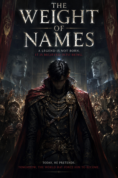 Cover for The Weight of Borrowed Names