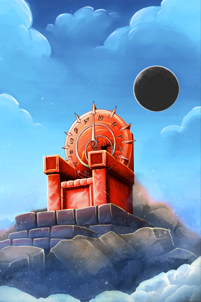 Cover for Throne of Time