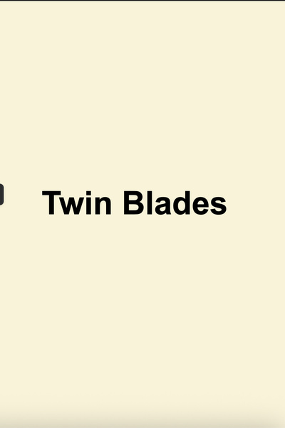 Cover for Twin Blades