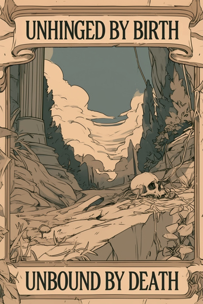 Cover for Unhinged by Birth, Unbound by Death