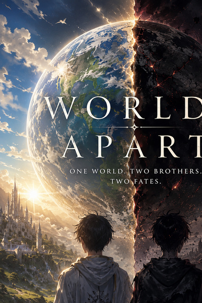Cover for Worlds Apart
