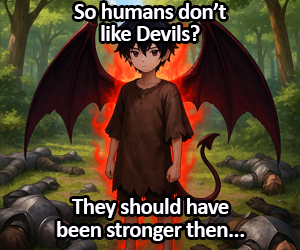 Banner ad: The First Devil System Litrpg
