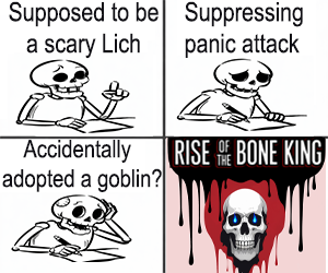 Banner ad: Rise Of The Bone King