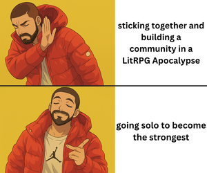 Banner ad: Apex Predator Litrpg Apocalypse Devour Evolution