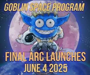 Banner ad: My Big Goblin Space Program Isekai Faction Building