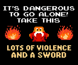 Banner ad: These Shattered Swords