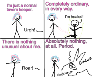 Banner ad: When The Cute Godkiller Opens A Tavern Op Mentor