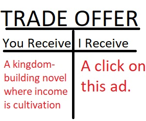 Banner ad: Magicapita A Kingdom Building Progression Fantasy