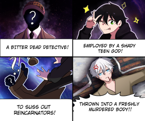 Banner ad: These Reincarnators Are Sus Sleuthing In Another