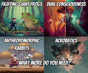 Banner ad: Dual Player Dont Level Up The Hitman A Litrpg