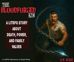 Banner ad: The Bloodforged Kin