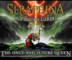 Banner ad: The Once Future Queen Villainess Litrpg