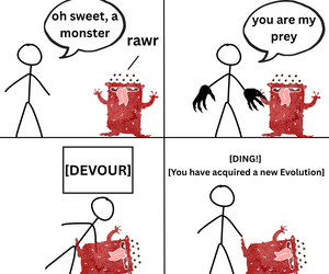 Banner ad: Apex Predator Litrpg Apocalypse Devour Evolution