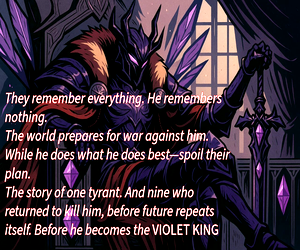 Banner ad: The Violet King Mc Vs Multiple Regressors Progression