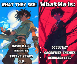 Banner ad: Low Fantasy Occultist Isekai