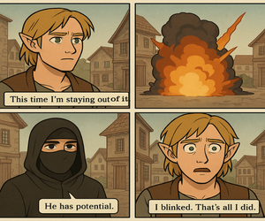 Banner ad: The Theogenesis Theorem Litrpg Progression High