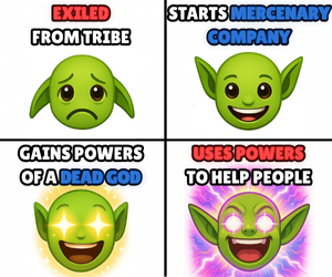 Banner ad: Friendly Neighbourhood Goblin Mercenary Company