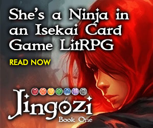 Banner ad: Jingozi An Isekai Litrpg