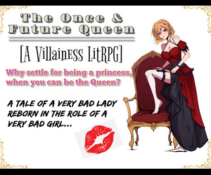Banner ad: The Once Future Queen Villainess Litrpg