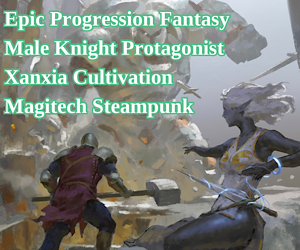 Banner ad: Hedge Knight Epic Progression Fantasy