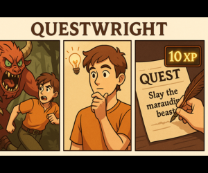Banner ad: The Questwright A Litrpg Quest Management Saga