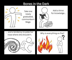 Banner ad: Bones In The Dark