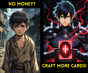 Banner ad: Corrupted Cardsmith A Craftingdeckbuilding Litrpg