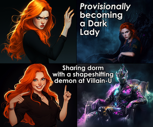 Banner ad: The Dark Ladys Guide To Villainy Dark Lord School