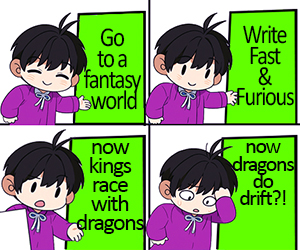 Banner ad: Writing Manga In A Fantasy World
