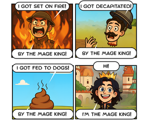 Banner ad: The Last Mage King Coming Soon